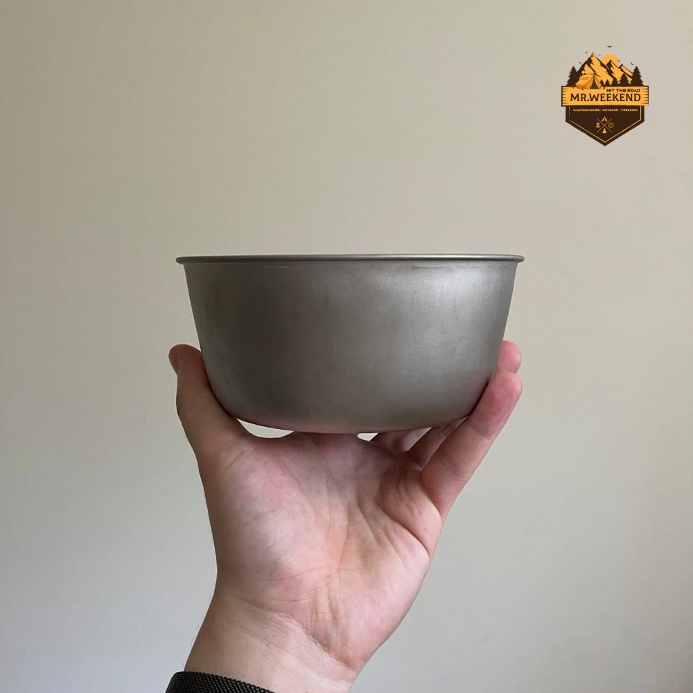 Chén Titanium Dã Ngoại Snow Peak Trek Titanium Bowl (STW-003T)