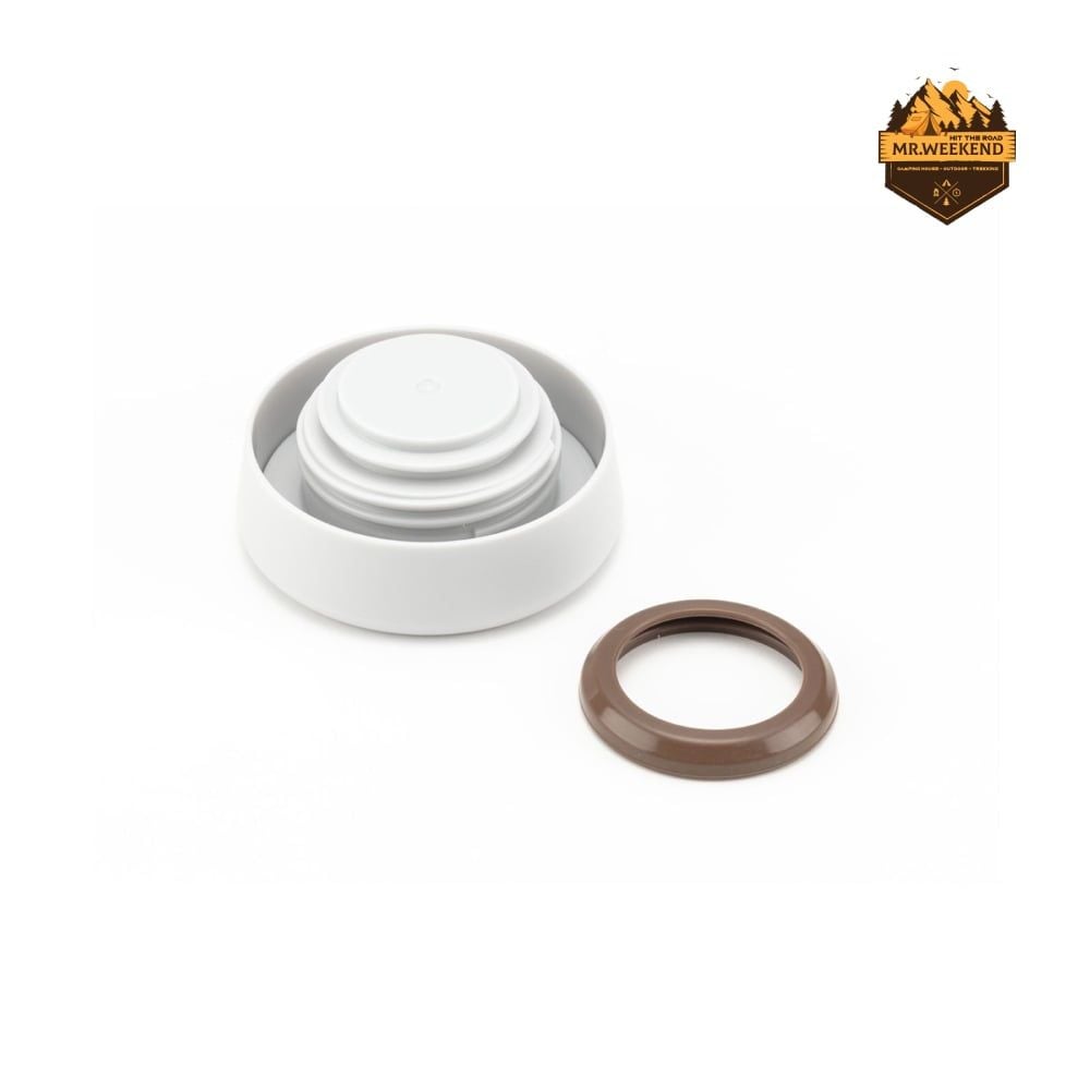 Bình Giữ Nhiệt Dã Ngoại Snow Peak Stainless Vacuum Bottle Type M350 Ash (TW-351-AS)