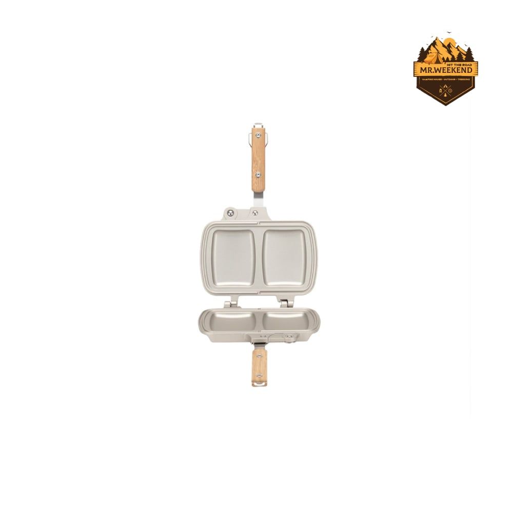 Khuôn Kẹp Bánh Mì Dã Ngoại Snow Peak Hot Sandwich Maker Tramezzino (GR-009R)