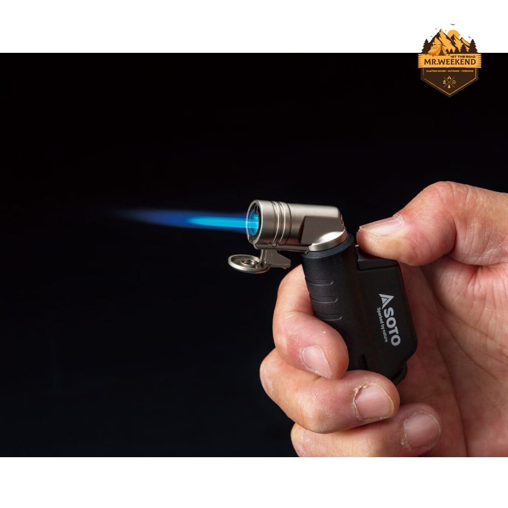 Bật Lửa Khò Dã Ngoại SOTO Micro Torch Active Black (ST-486BK)