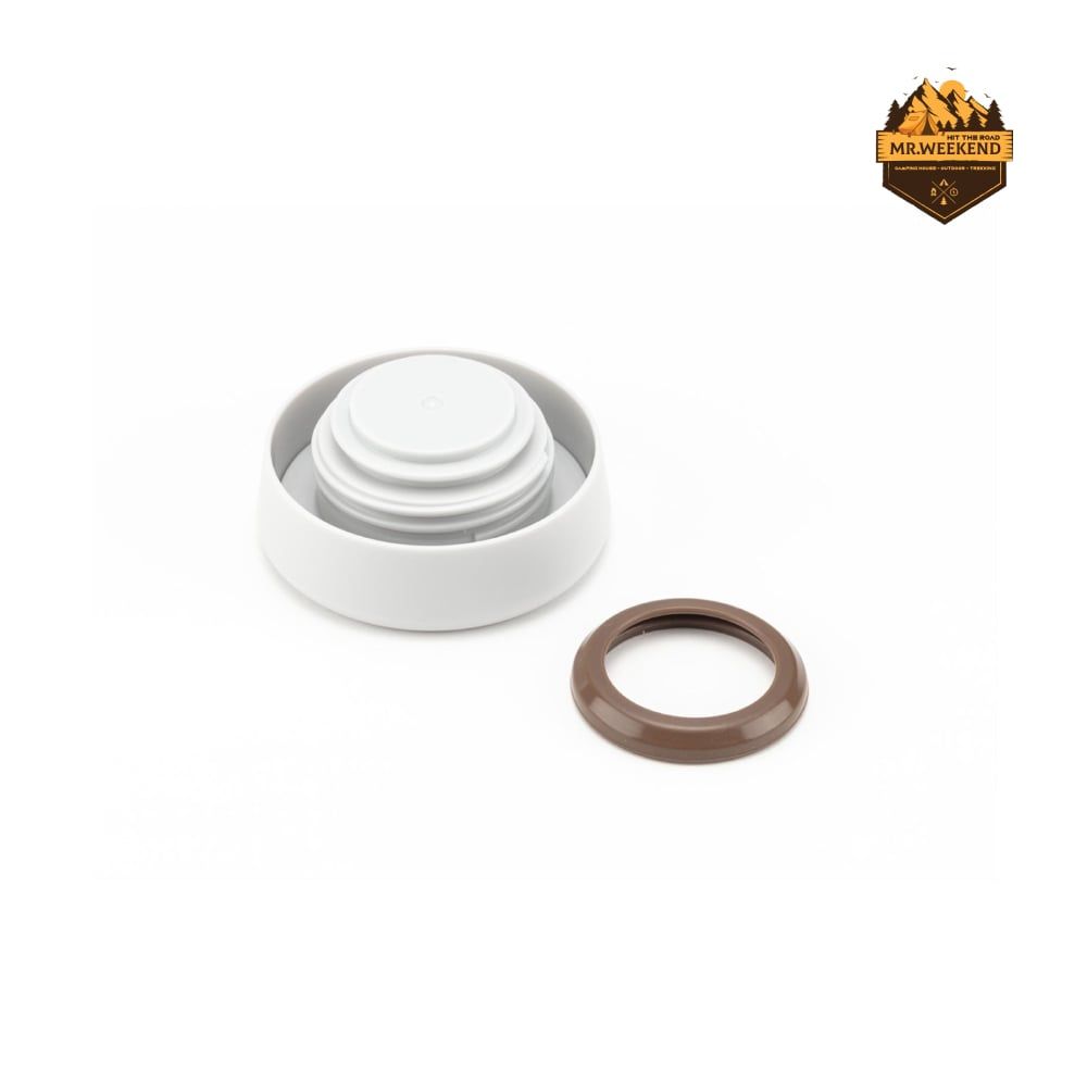 Bình Giữ Nhiệt Dã Ngoại Snow Peak Stainless Vacuum Bottle Type M500 Ash (TW-501-AS)