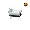 Nắp Kệ Thùng Snow Peak Shelf Container Lid Rack 25 Black FES-045-BK