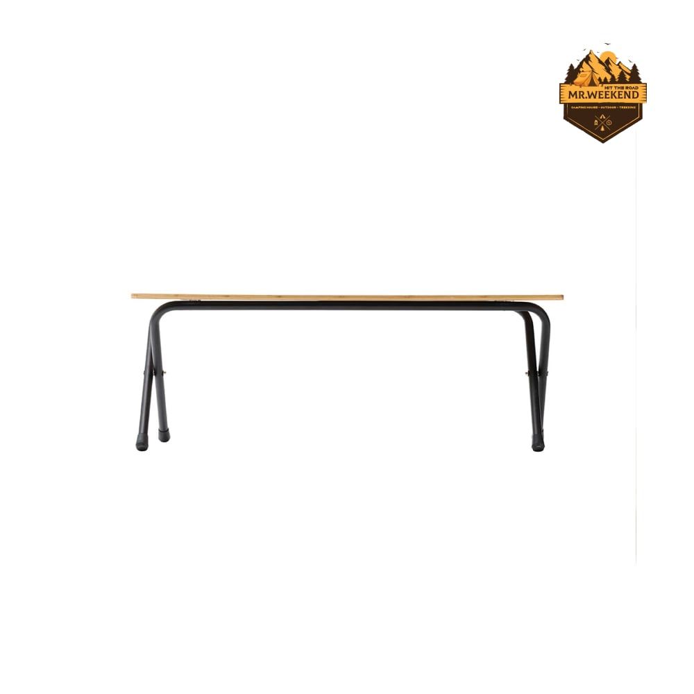 Ghế Băng Dã Ngoại Dài Snow Peak Folding Shelf Long Light Bamboo (LV-066TL)