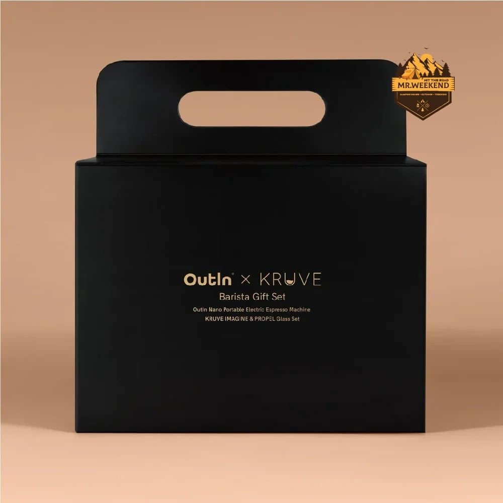 Máy Pha Cà Phê OutIn x KRUVE Barista Gift Set - Hàng Nhập Khẩu Chính Hãng