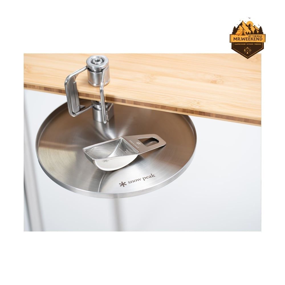 Khay Đựng Đồ Gắn Bàn Snow Peak Tabletop Architect Side Tray (CK-304)