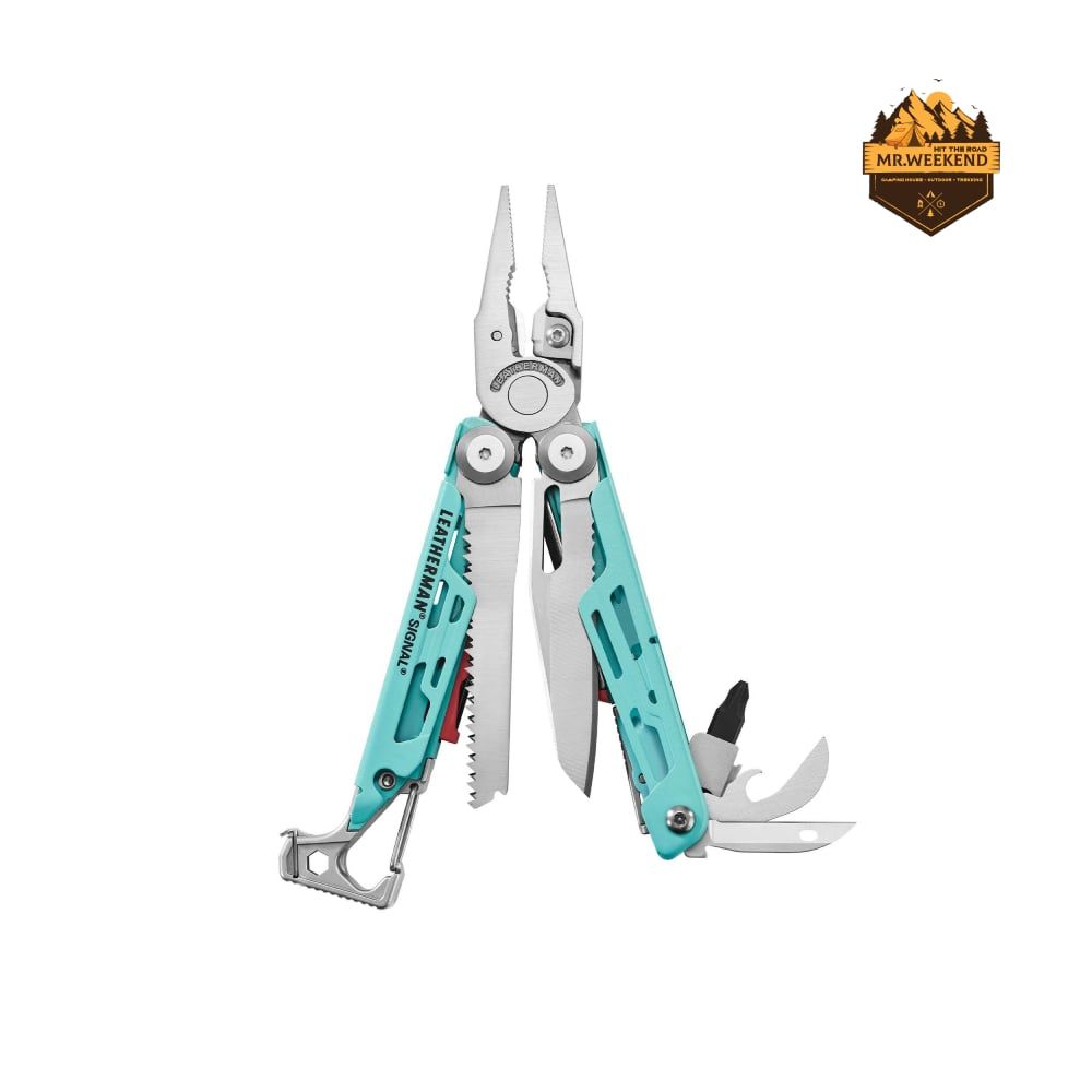 Kìm đa năng Leatherman SIGNAL - AQUA SILVER