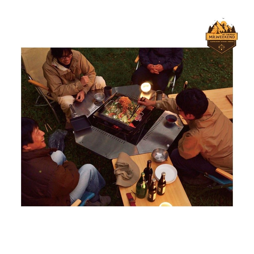 Bàn Quây Bếp Lửa Snow Peak Jikaro Table ST-050