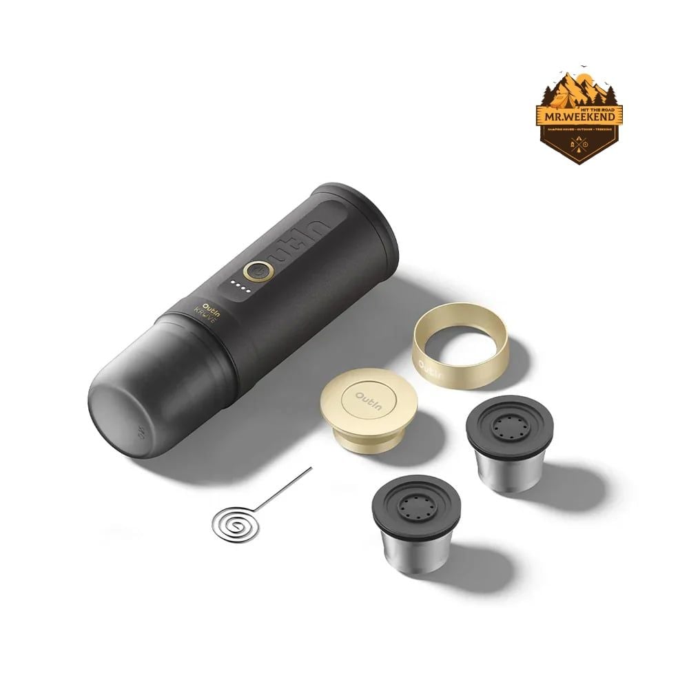 Máy Pha Cà Phê OutIn x KRUVE Barista Gift Set - Hàng Nhập Khẩu Chính Hãng