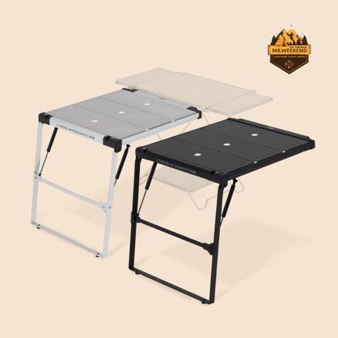 Bàn Nhôm Mở Rộng Dã Ngoại Cargo Container Wing Table