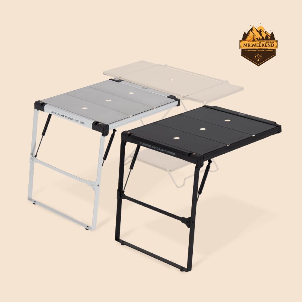 Bàn Nhôm Mở Rộng Dã Ngoại Cargo Container Wing Table