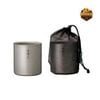 Ly Titanium 2 Lớp Snow Peak Stacking Mug Yukimine H450 TW-122