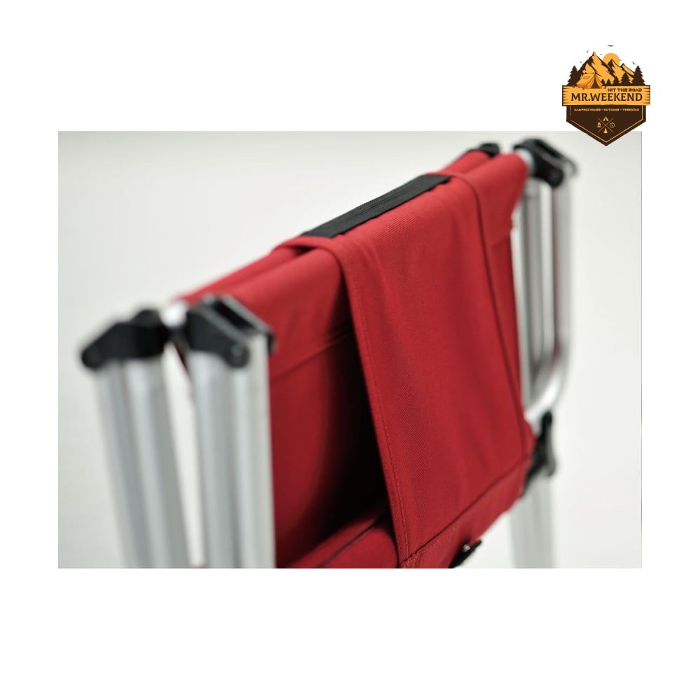 Ghế Gấp Dã Ngoại Snow Peak FD Chair Wide RD LV-077RD (Màu Đỏ)