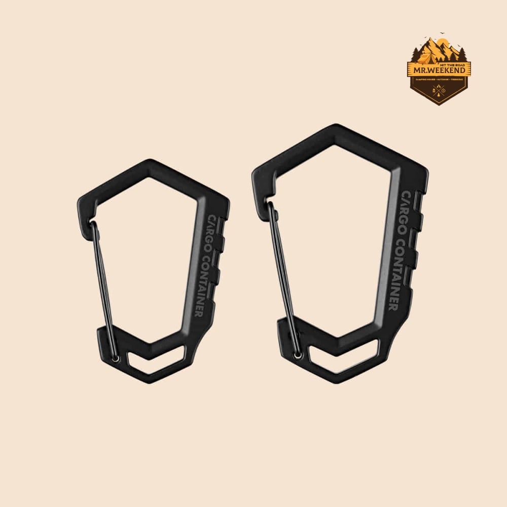 Móc Khóa Chữ D Cargo Container Hard Karabiner D (Size M / L)