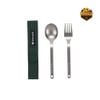 Bộ Muỗng Nĩa Titanium Snow Peak Whopper Weapon Set SCT-002