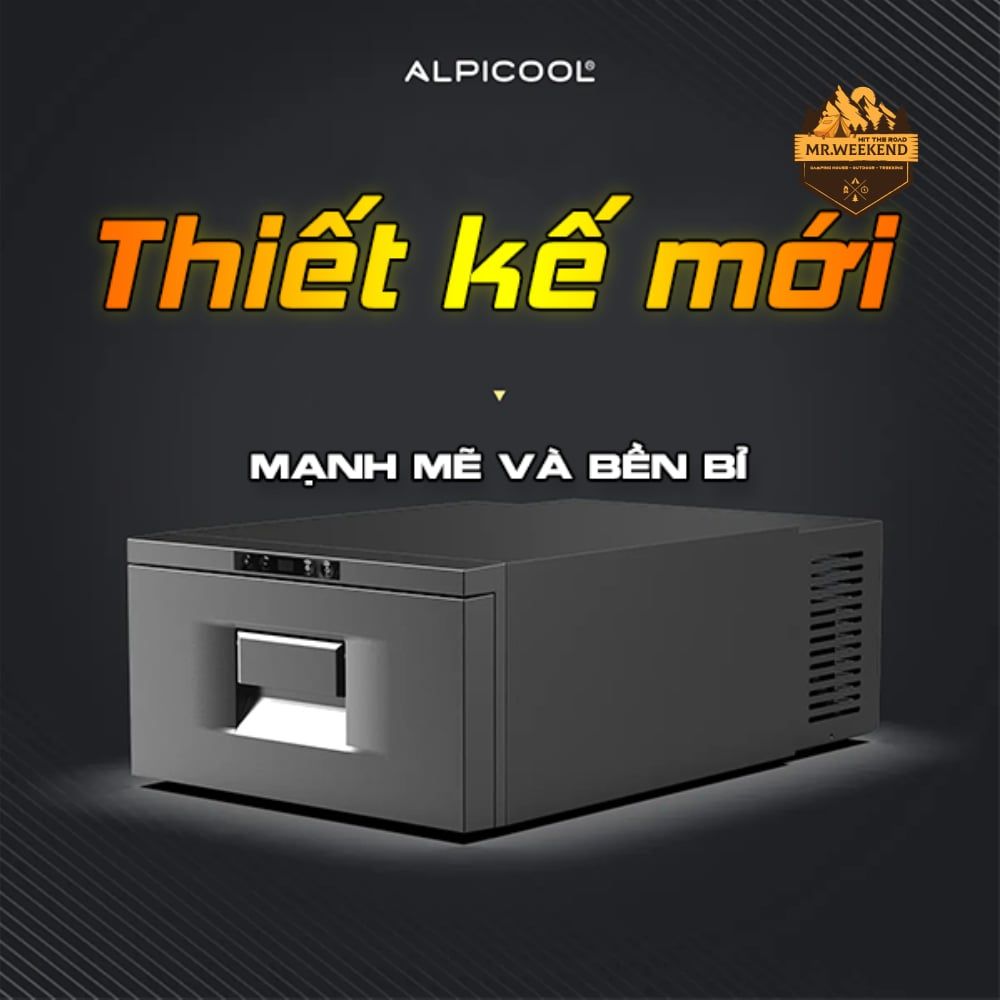 Tủ Lạnh Ô Tô Ngăn Kéo Alpicool D30 20L – Lắp Âm Tủ