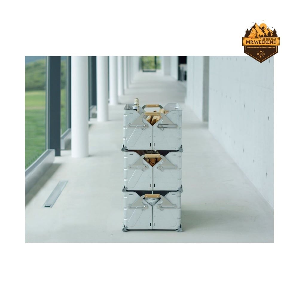 Thùng Thép Dã Ngoại Snow Peak Shelf Container 25 (UG-025G)