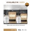 Hũ Hút Chân Không Cà Phê Inox OutPeak Pearl White 250g