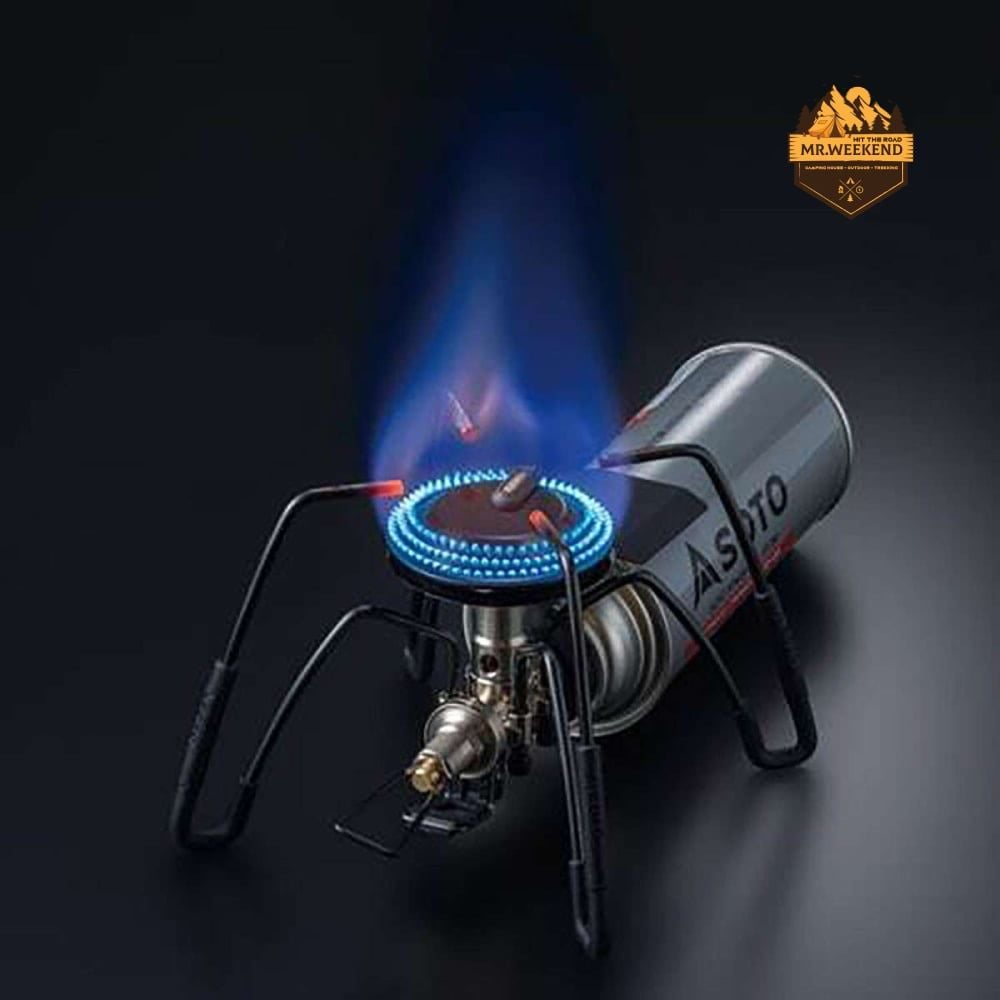 Bếp Gas Dã Ngoại Soto Regulator Stove Range Black Edition