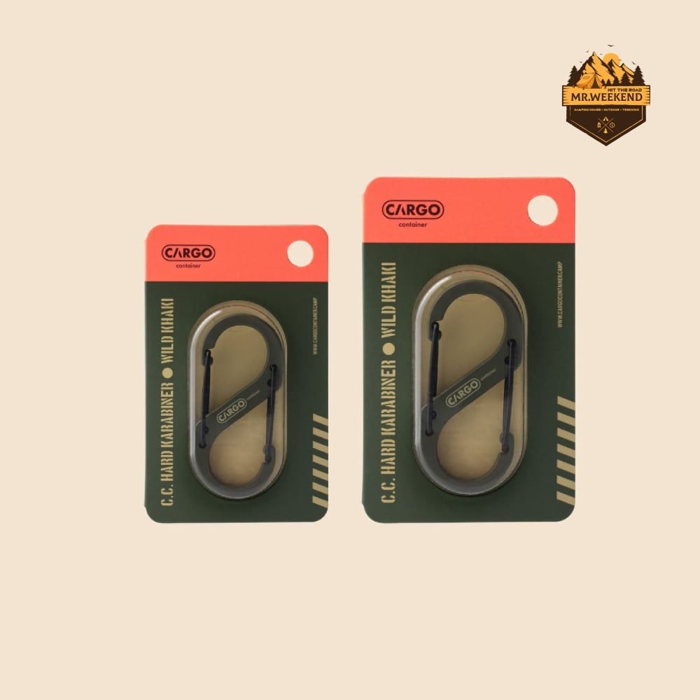 Móc Khóa Chữ S Cargo Container Hard Karabiner (Size M / L)