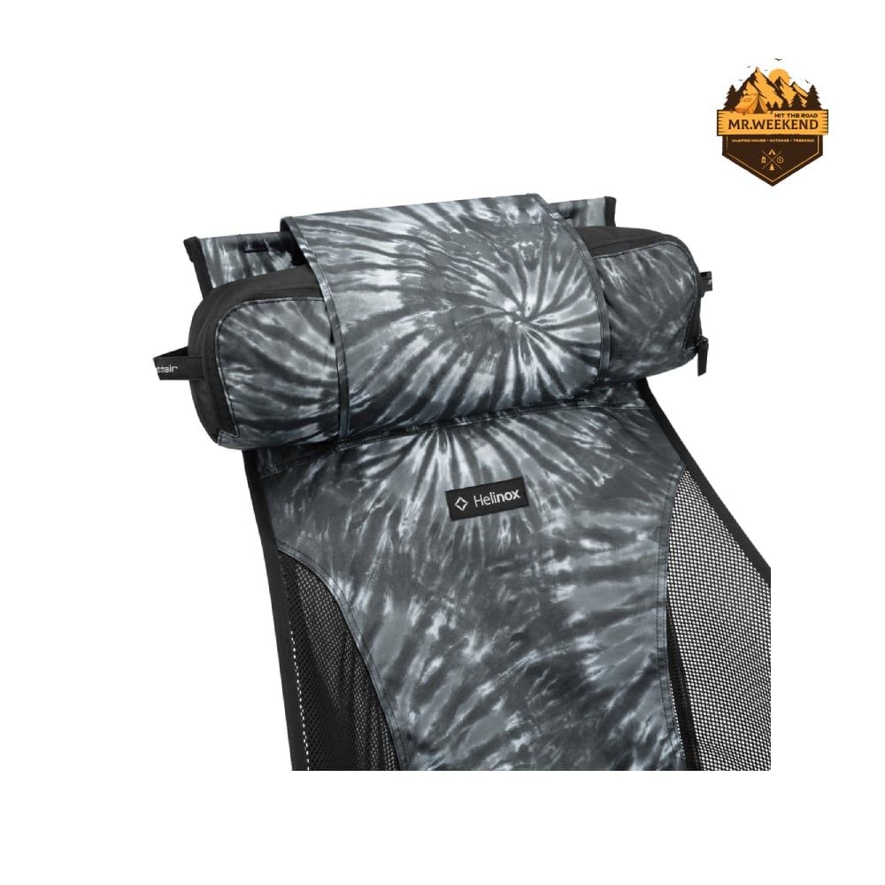 Ghế Cắm Trại Lưng Cao Helinox Sunset Chair - Black Tie Dye