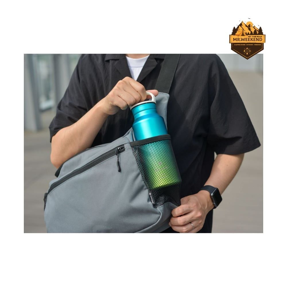 Bình Nước Titanium Snow Peak Aurora Bottle 800 Ocean TW-800RE-OC