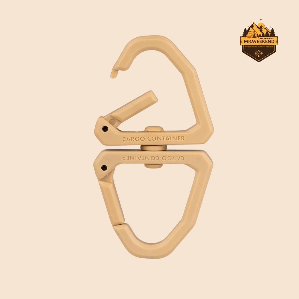 Móc Khóa Xoay Dã Ngoại Cargo Container Spin Karabiner 360°
