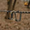 Móc Khóa Chữ D Cargo Container Hard Karabiner D (Size M / L)
