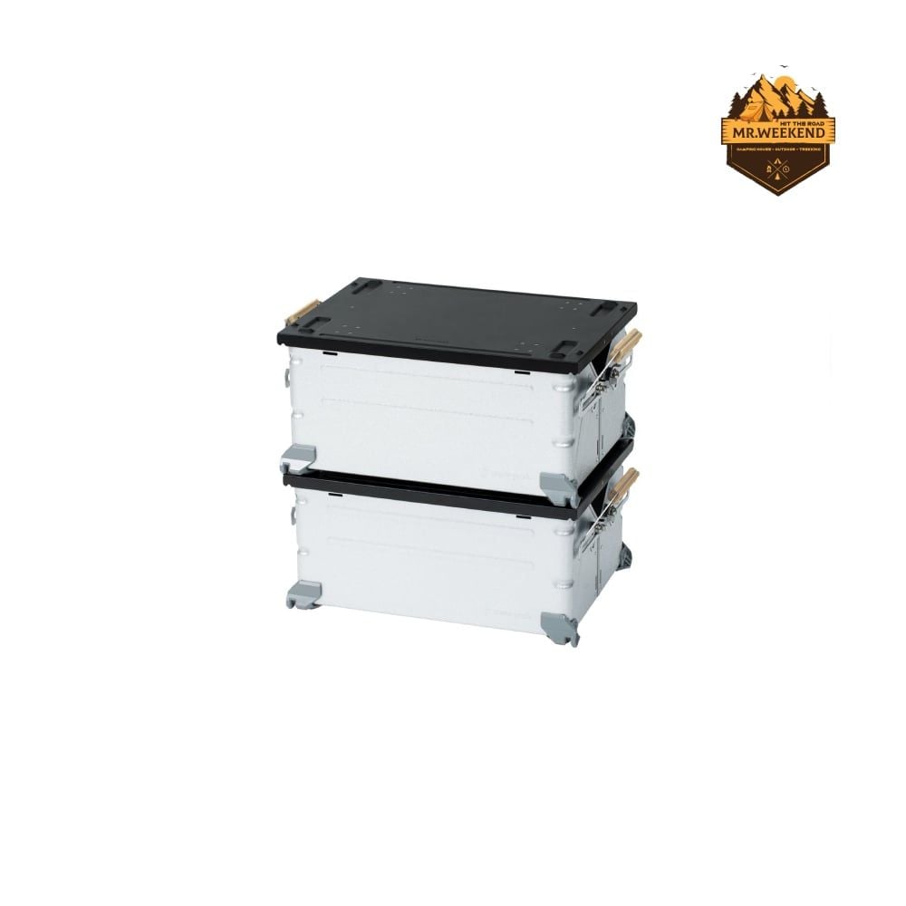 Nắp Kệ Thùng Snow Peak Shelf Container Lid Rack 25 Black FES-045-BK