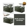 Tủ Lạnh Dã Ngoại Xe Hơi Vỏ Thép ICECO VL75ProD Olive Dual Zone (75L)