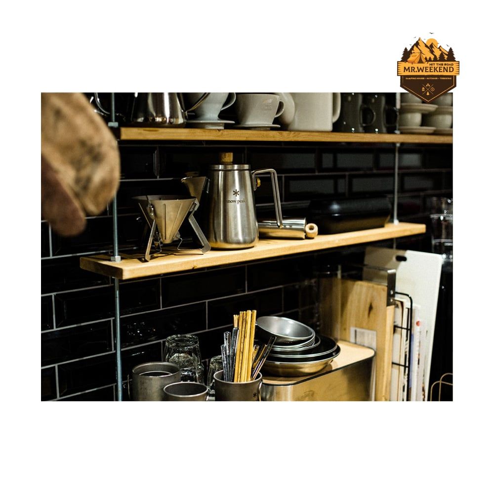 Ấm Đun Nước Dã Ngoại Snow Peak Field Barista Kettle CS-115R