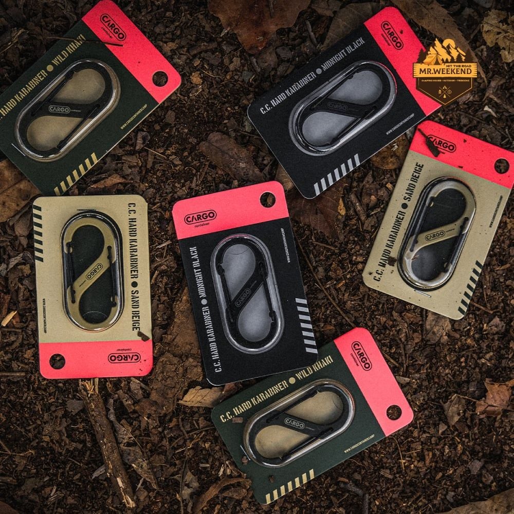 Móc Khóa Chữ S Cargo Container Hard Karabiner (Size M / L)