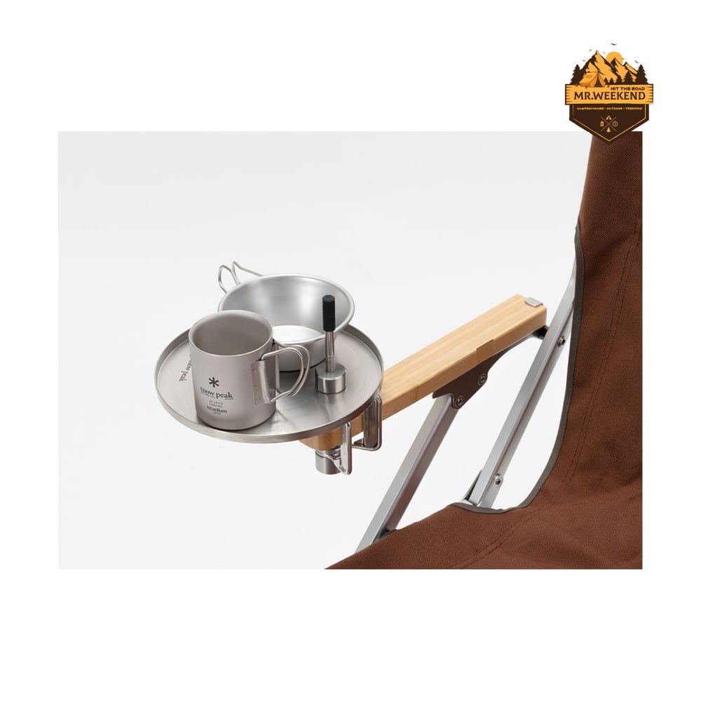 Khay Đựng Đồ Gắn Bàn Snow Peak Tabletop Architect Side Tray (CK-304)