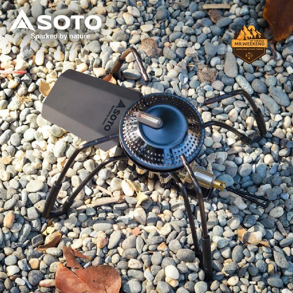 Bếp Gas Dã Ngoại Soto Regulator Stove Range Black Edition