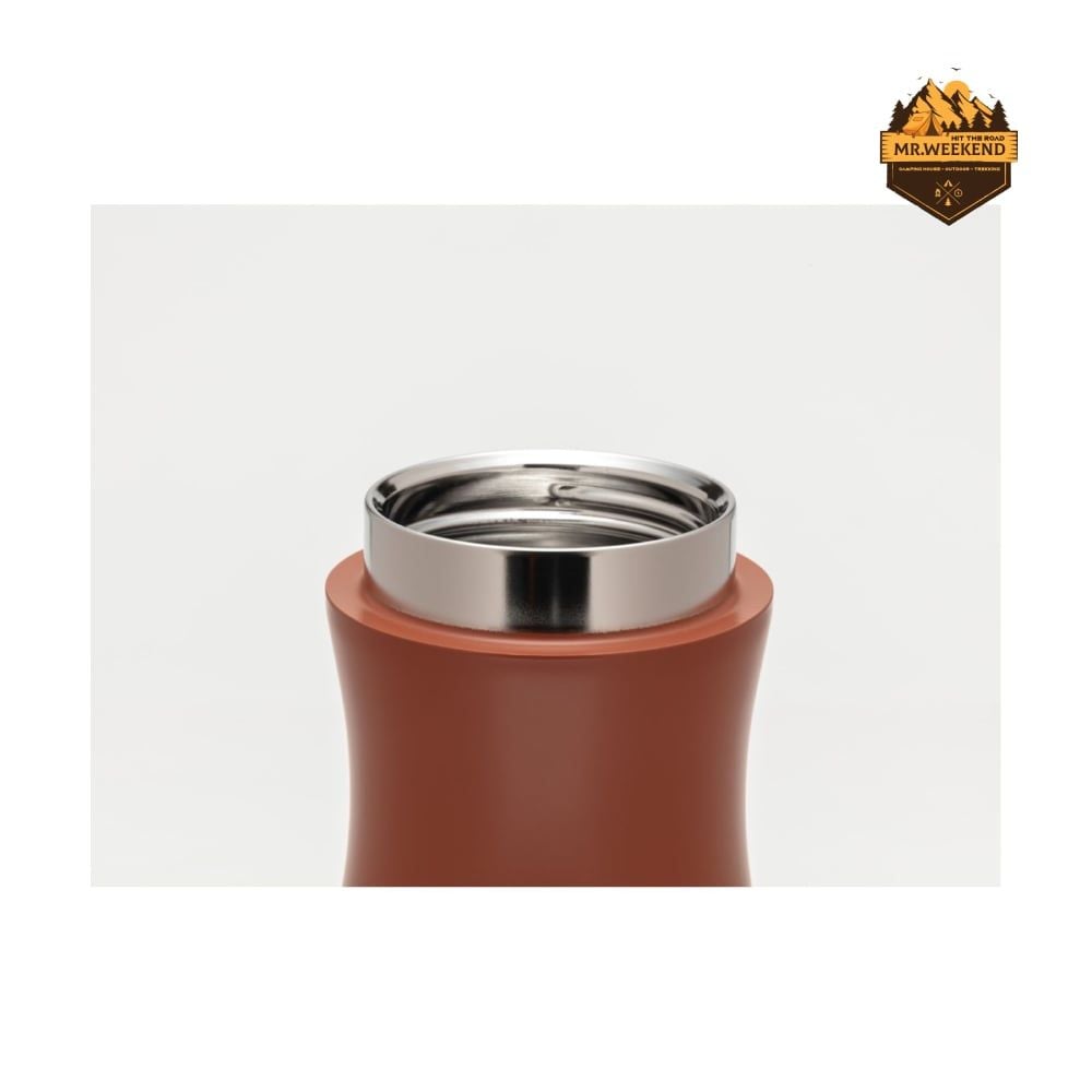 Bình Giữ Nhiệt Dã Ngoại Snow Peak Stainless Vacuum Bottle Type T350 Red Clay (TW-350-RC)