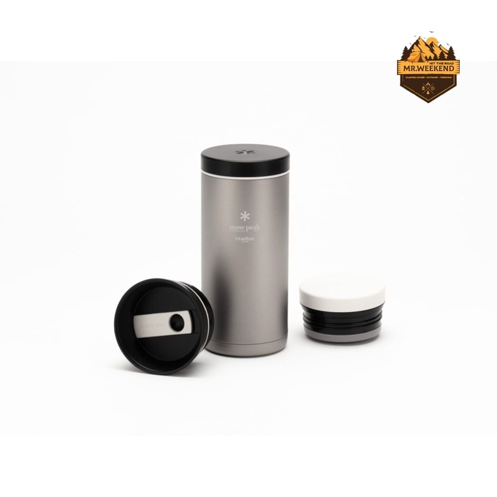 Bình Giữ Nhiệt Titanium Snow Peak System Bottle 350 TW-180 (USA Limited)
