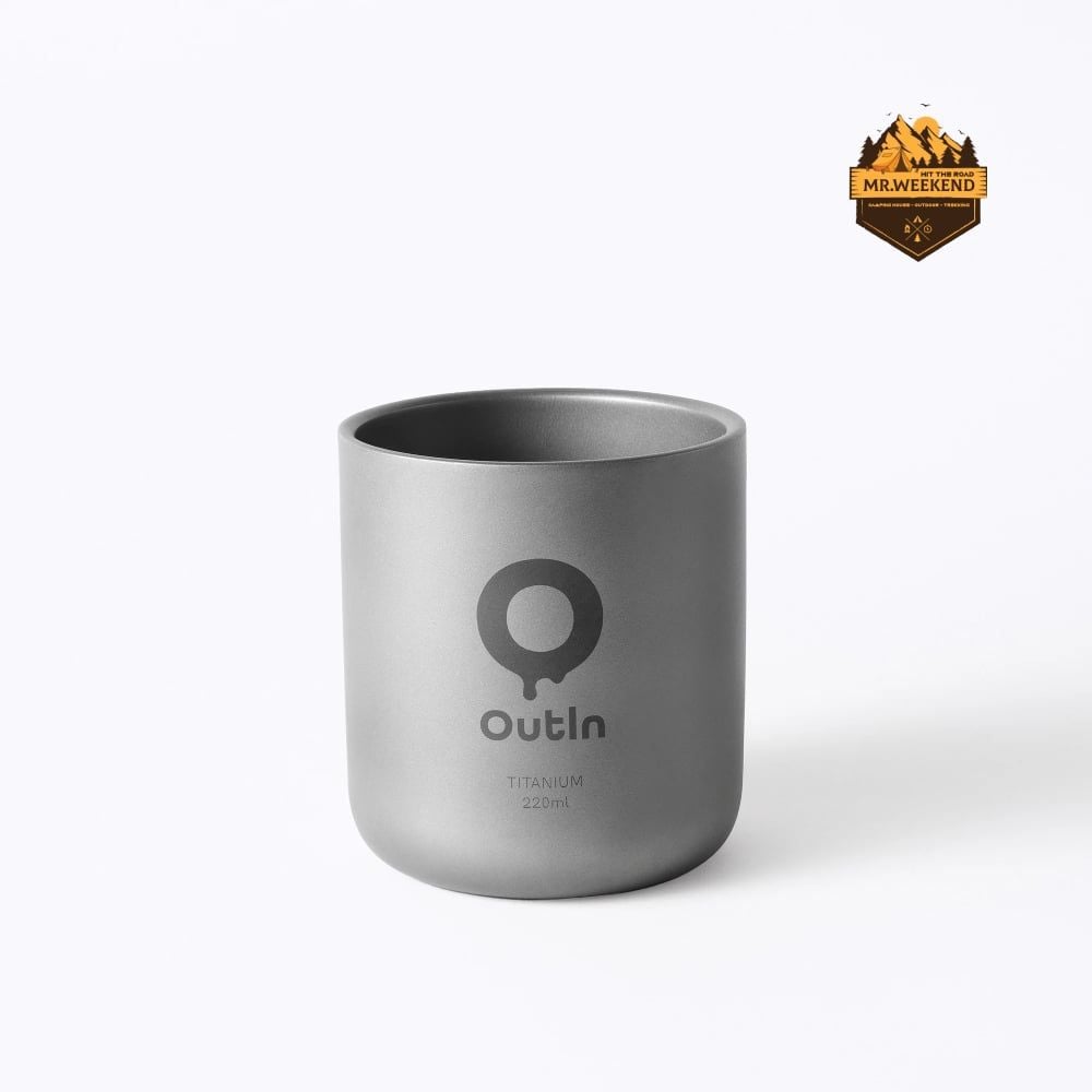 Ly Giữ Nhiệt Outin Titanium Coffee Cup - Hàng Nhập Khẩu Chính Hãng