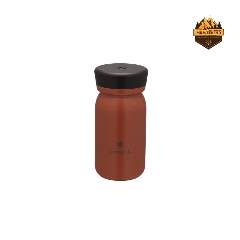 Bình Giữ Nhiệt Dã Ngoại Snow Peak Stainless Vacuum Bottle Type M350 Red Clay (TW-351-RC)