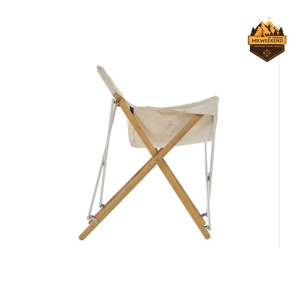 Ghế Dã Ngoại Khung Tre Snow Peak Take! Chair LV-085