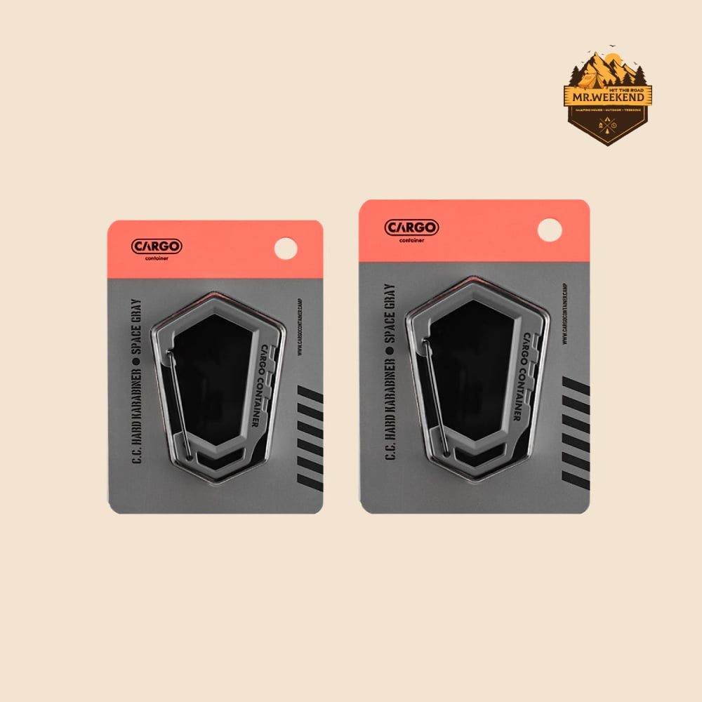 Móc Khóa Chữ D Cargo Container Hard Karabiner D (Size M / L)