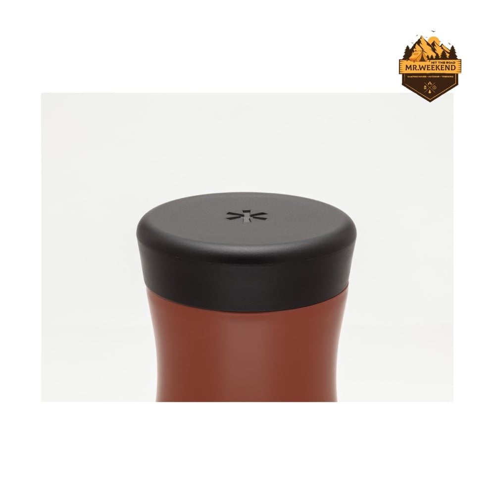 Bình Giữ Nhiệt Dã Ngoại Snow Peak Stainless Vacuum Bottle Type T350 Red Clay (TW-350-RC)