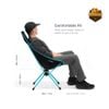 Ghế Dã Ngoại Helinox Sunset Chair Blackout | Tựa Đầu Cao Cấp
