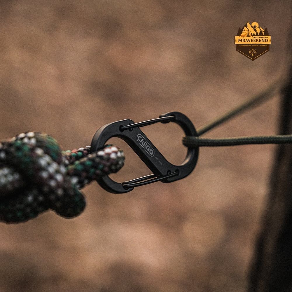 Móc Khóa Chữ S Cargo Container Hard Karabiner (Size M / L)