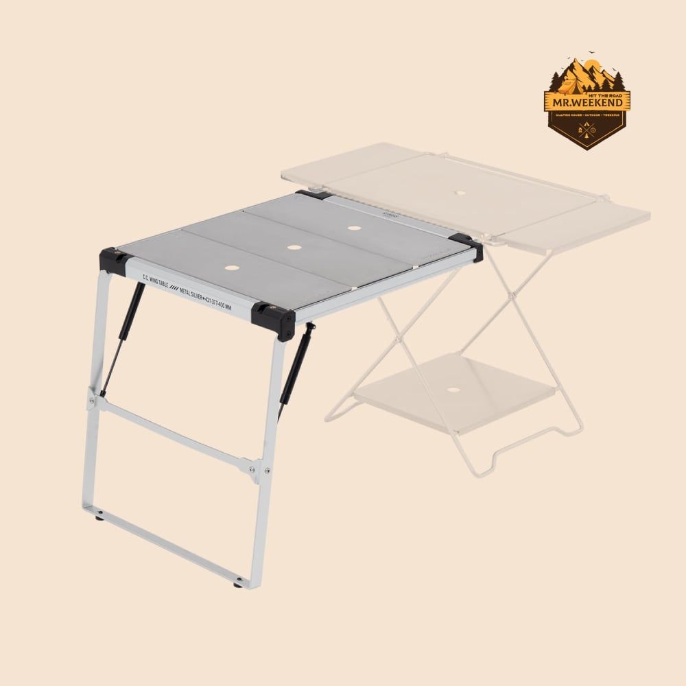Bàn Nhôm Mở Rộng Dã Ngoại Cargo Container Wing Table