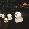 Chụp Đèn Người Tuyết Cargo Container Snowman Shade Decor