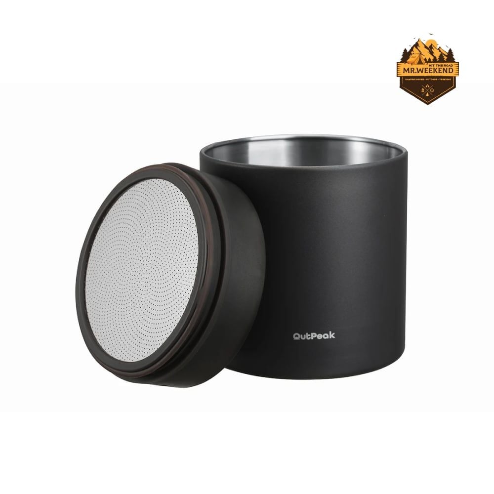 Hũ Hút Chân Không Cà Phê Thông Minh OutPeak 250g Space Grey