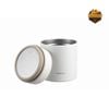 Hũ Hút Chân Không Cà Phê Inox OutPeak Pearl White 250g
