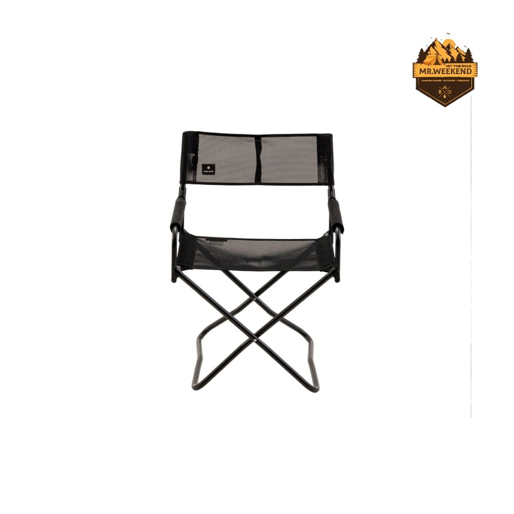 Ghế Lưới Dã Ngoại Snow Peak Mesh FD Chair Black LV-077M-BK