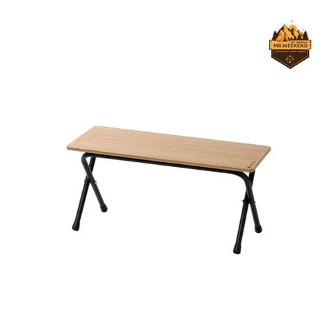 Ghế Băng Dã Ngoại Snow Peak Folding Shelf Light Bamboo (LV-065TL)