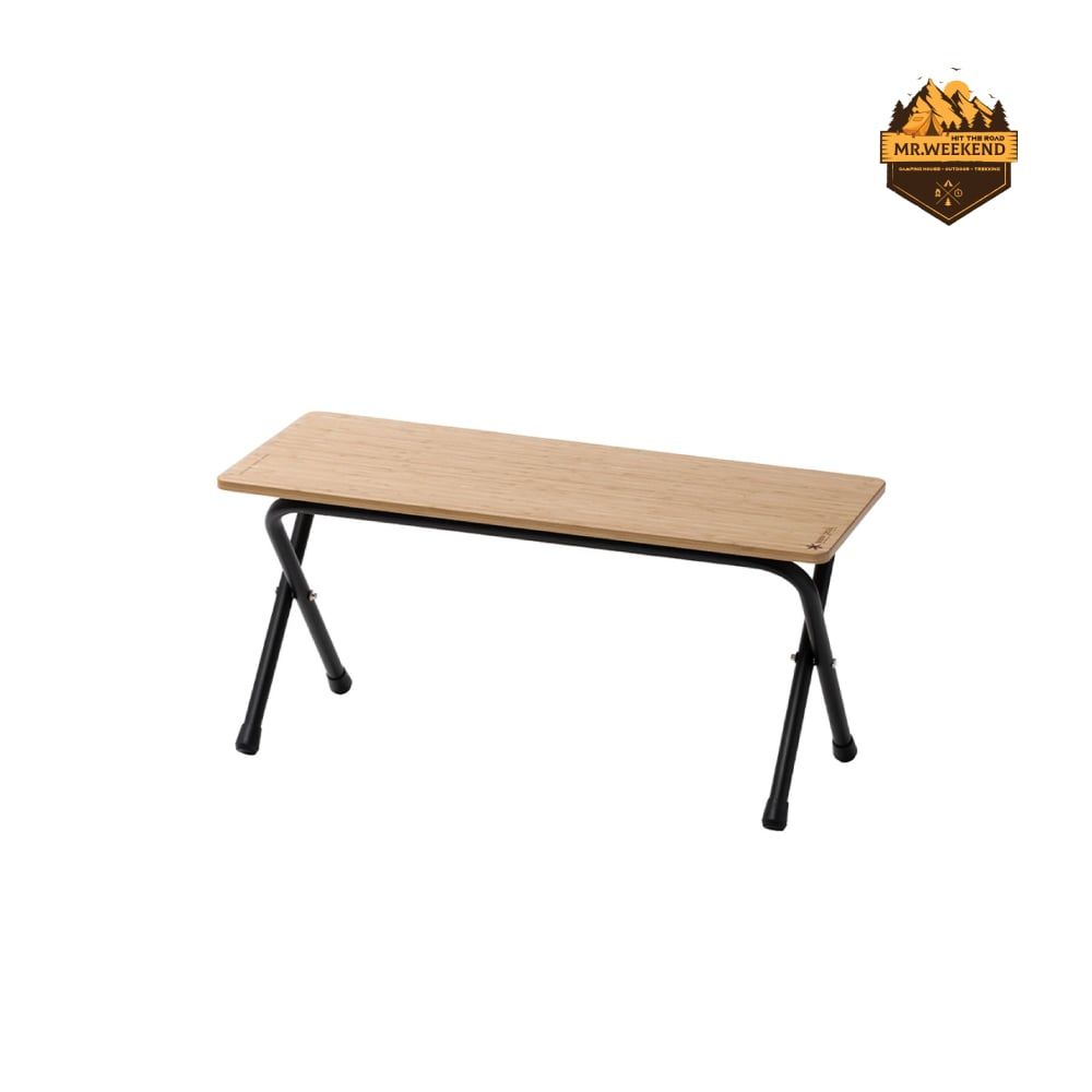 Ghế Băng Dã Ngoại Snow Peak Folding Shelf Light Bamboo (LV-065TL)