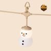 Chụp Đèn Người Tuyết Cargo Container Snowman Shade Decor